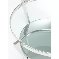 KARE Design Couchtisch Monocolo Silber O90- Tische