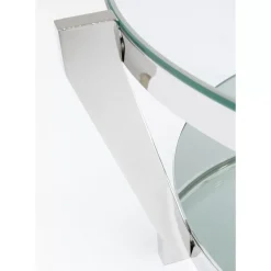 KARE Design Couchtisch Monocolo Silber O90- Tische