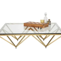 KARE Design Couchtisch Network Gold 105X105Cm- Tische