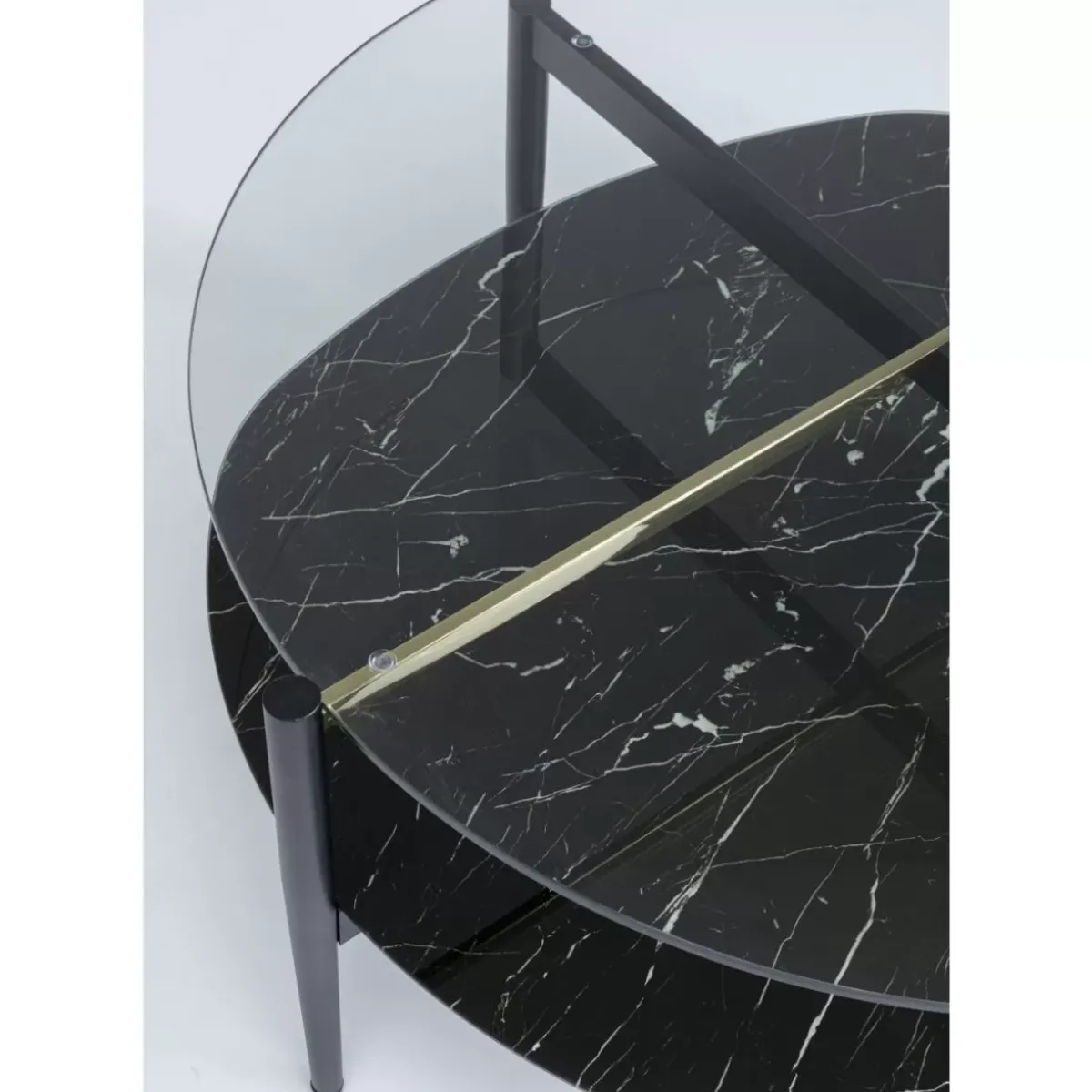 KARE Design Couchtisch Noblesse Oval 97X91- Tische