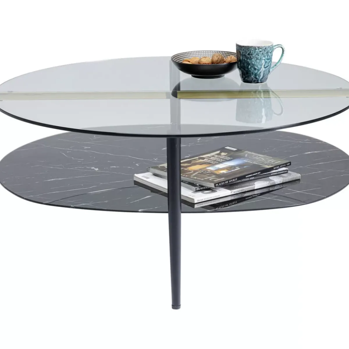 KARE Design Couchtisch Noblesse Oval 97X91- Tische