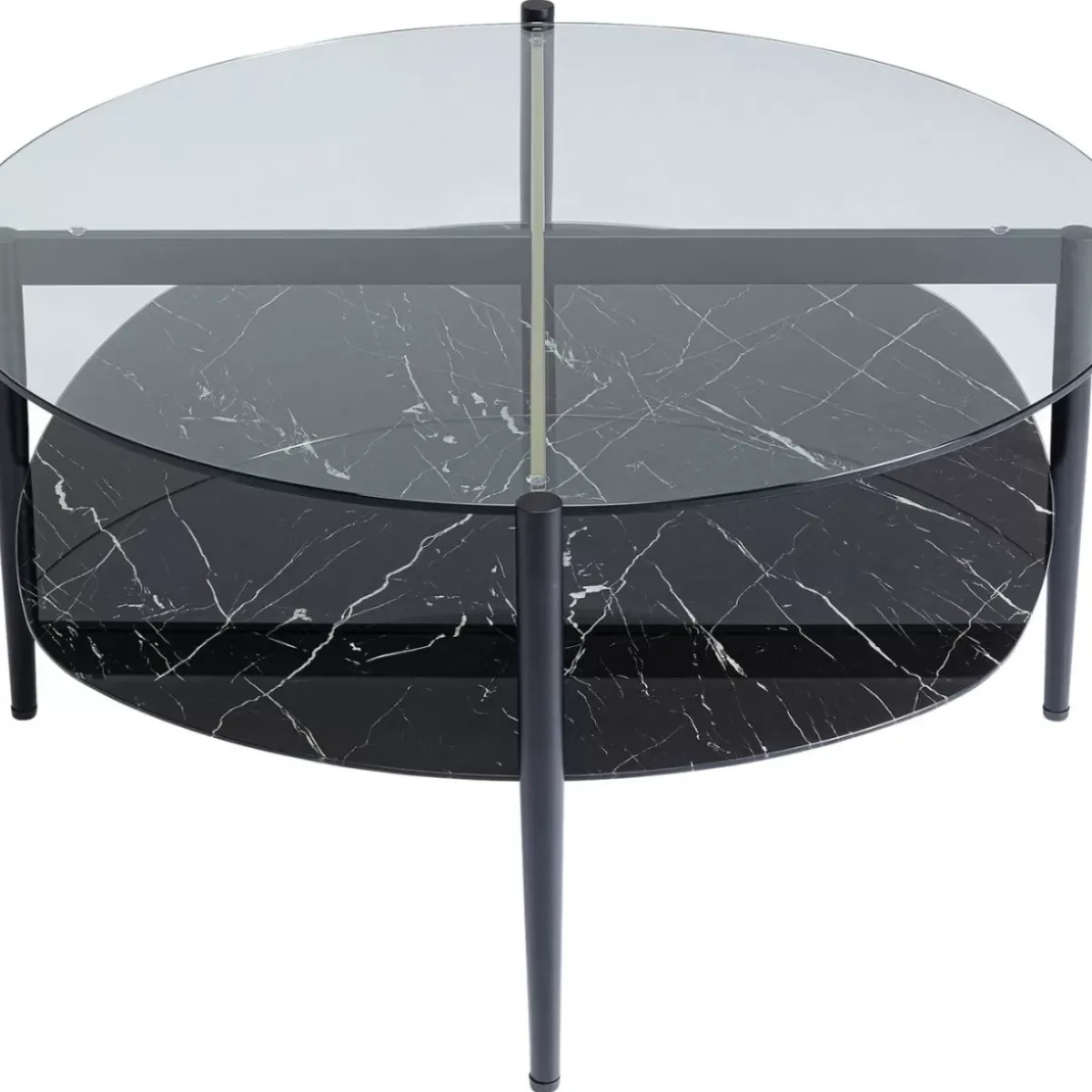 KARE Design Couchtisch Noblesse Oval 97X91- Tische