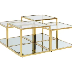 KARE Design Couchtisch Orion Gold (4/Set)- Tische
