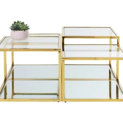 KARE Design Couchtisch Orion Gold (4/Set)- Tische