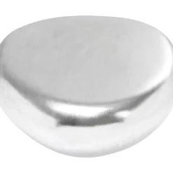 KARE Design Couchtisch Pebble Silber 122X96- Tische