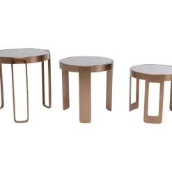 KARE Design Couchtisch Perelli Messing (3/Set)- Tische