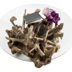 KARE Design Couchtisch Roots O100Cm- Tische