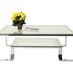 KARE Design Couchtisch Silver Rush 120X120Cm- Tische