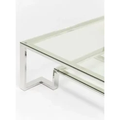 KARE Design Couchtisch Silver Rush 120X120Cm- Tische