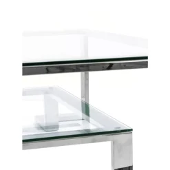 KARE Design Couchtisch Silver Rush 120X120Cm- Tische