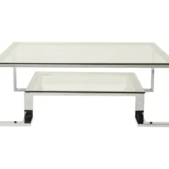 KARE Design Couchtisch Silver Rush 120X120Cm- Tische