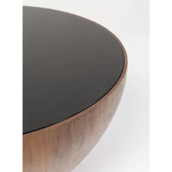 KARE Design Couchtisch Tear Drops Walnuss O80Cm- Tische