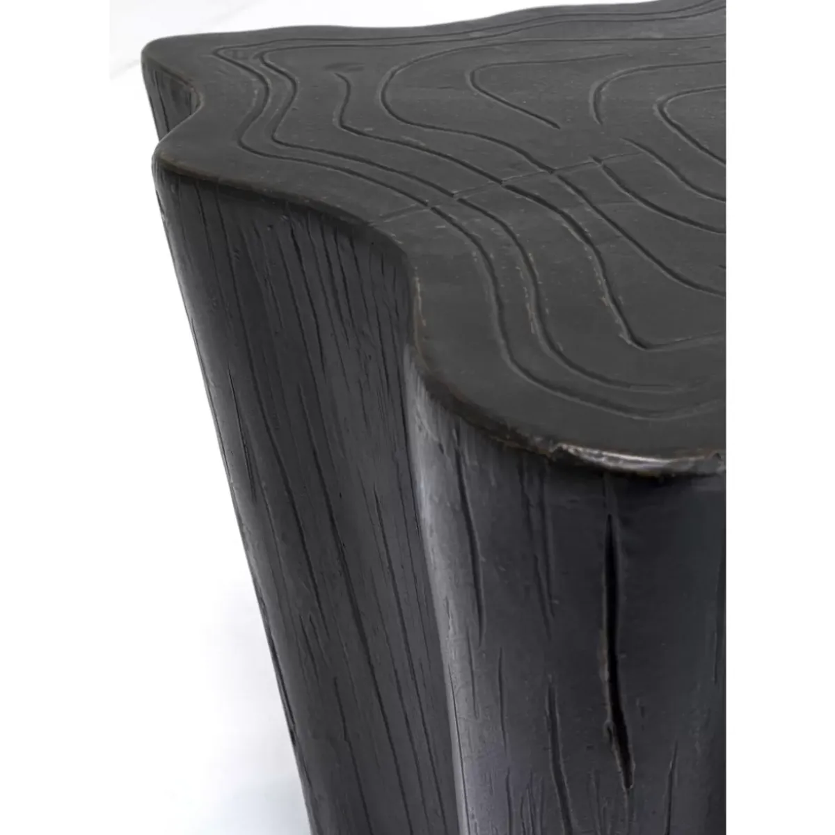 KARE Design Couchtisch Tree Stump Schwarz 119X68Cm- Tische