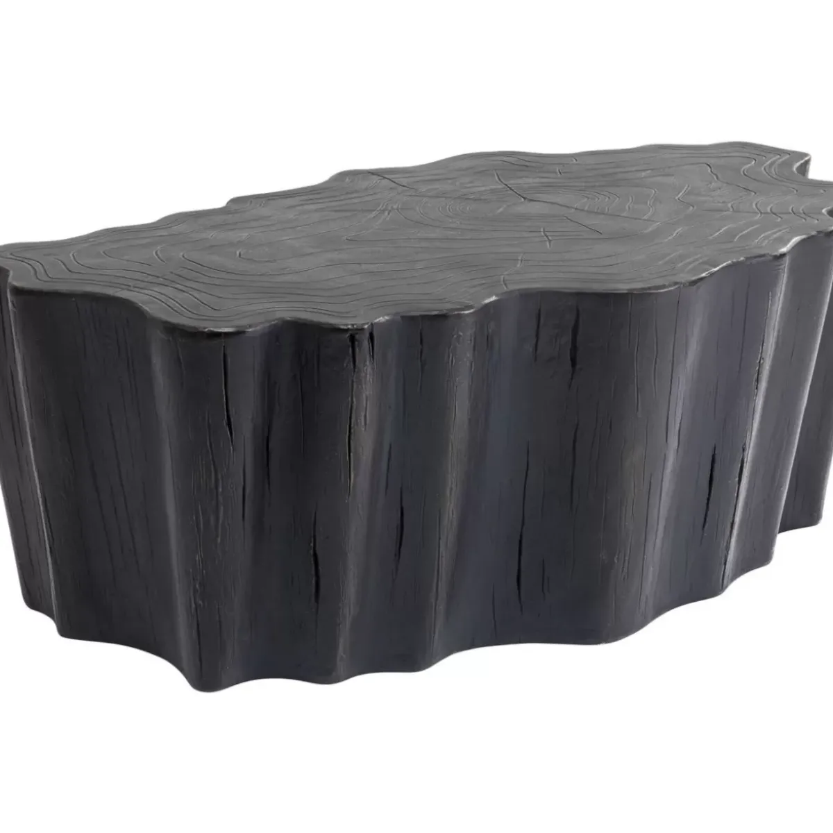 KARE Design Couchtisch Tree Stump Schwarz 119X68Cm- Tische