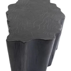 KARE Design Couchtisch Tree Stump Schwarz 119X68Cm- Tische