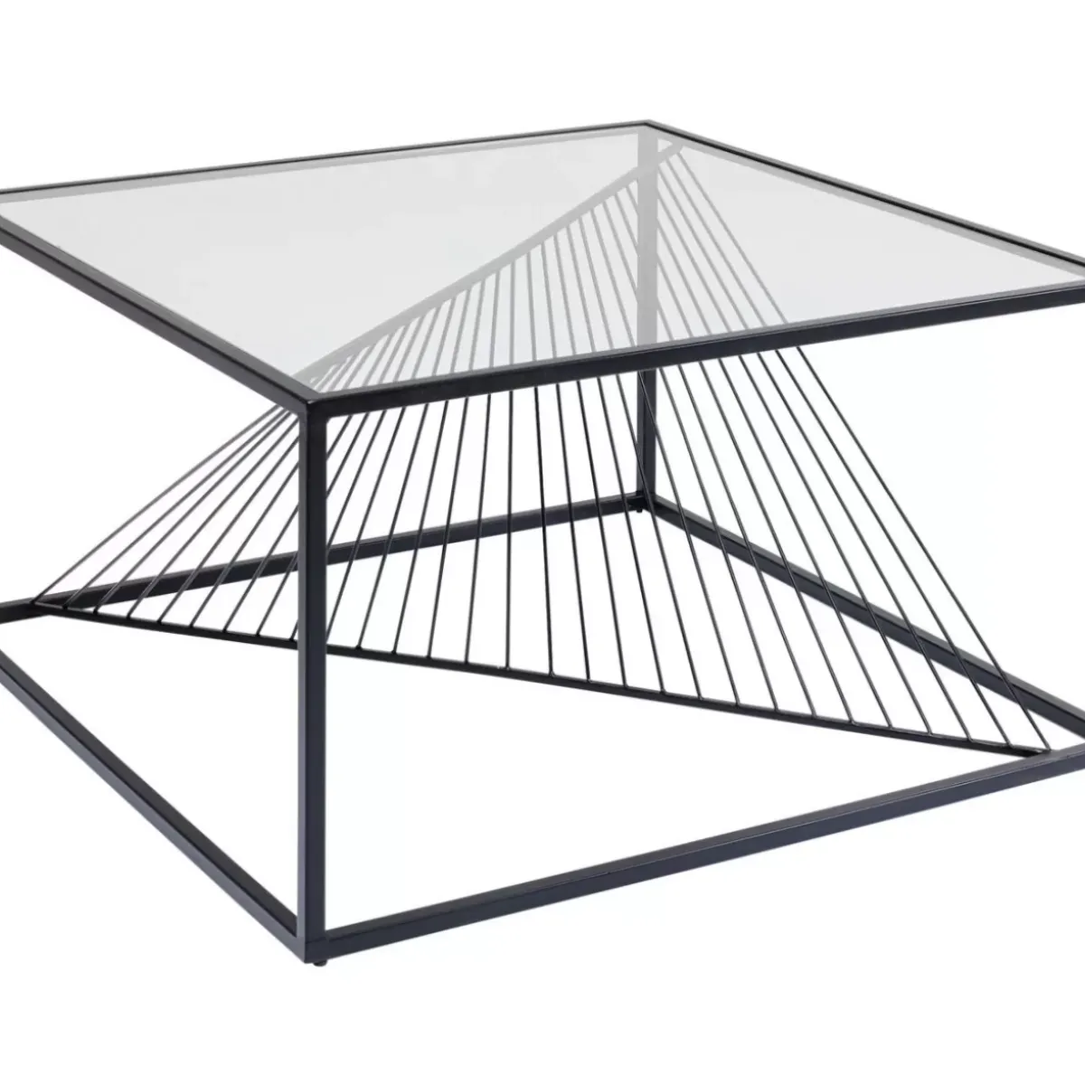 KARE Design Couchtisch Twisted 75X75Cm- Tische