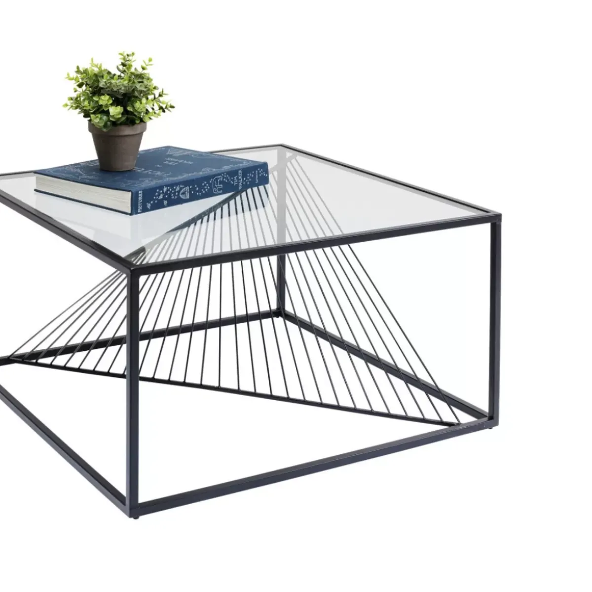 KARE Design Couchtisch Twisted 75X75Cm- Tische