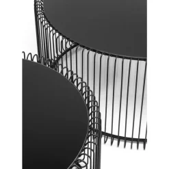 KARE Design Couchtisch Wire Black (2/Set)- Tische