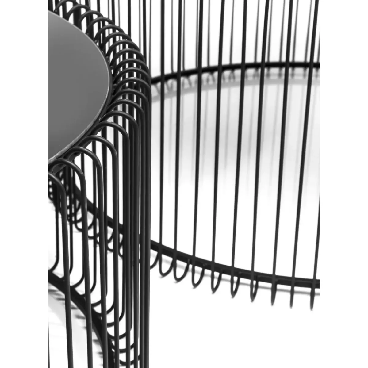KARE Design Couchtisch Wire Black (2/Set)- Tische
