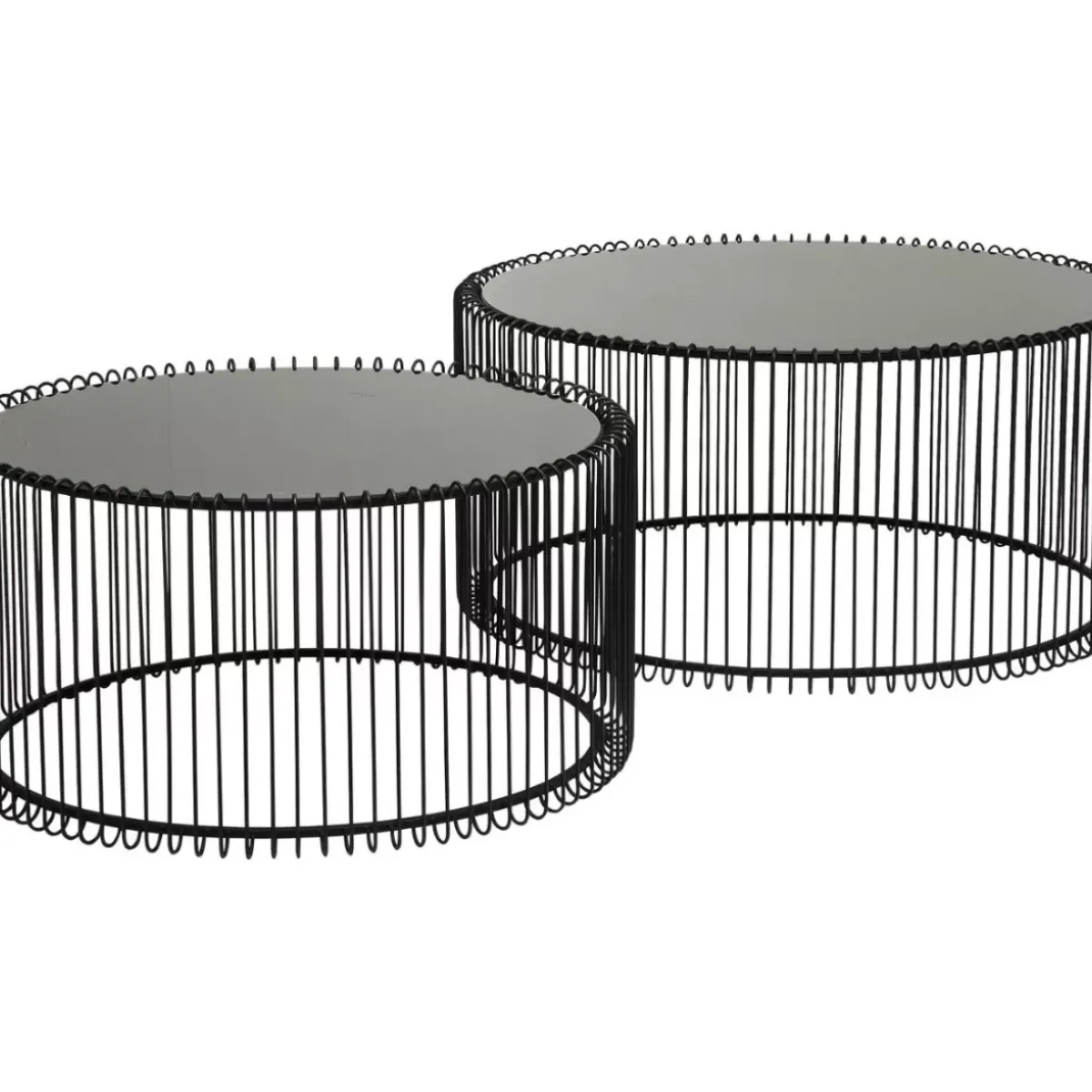 KARE Design Couchtisch Wire Black (2/Set)- Tische
