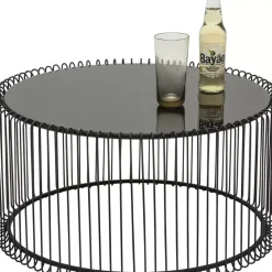 KARE Design Couchtisch Wire Black (2/Set)- Tische