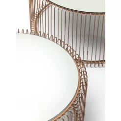 KARE Design Couchtisch Wire Copper (2/Set)- Tische
