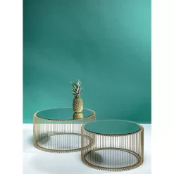 KARE Design Couchtisch Wire Messing (2/Set)- Tische