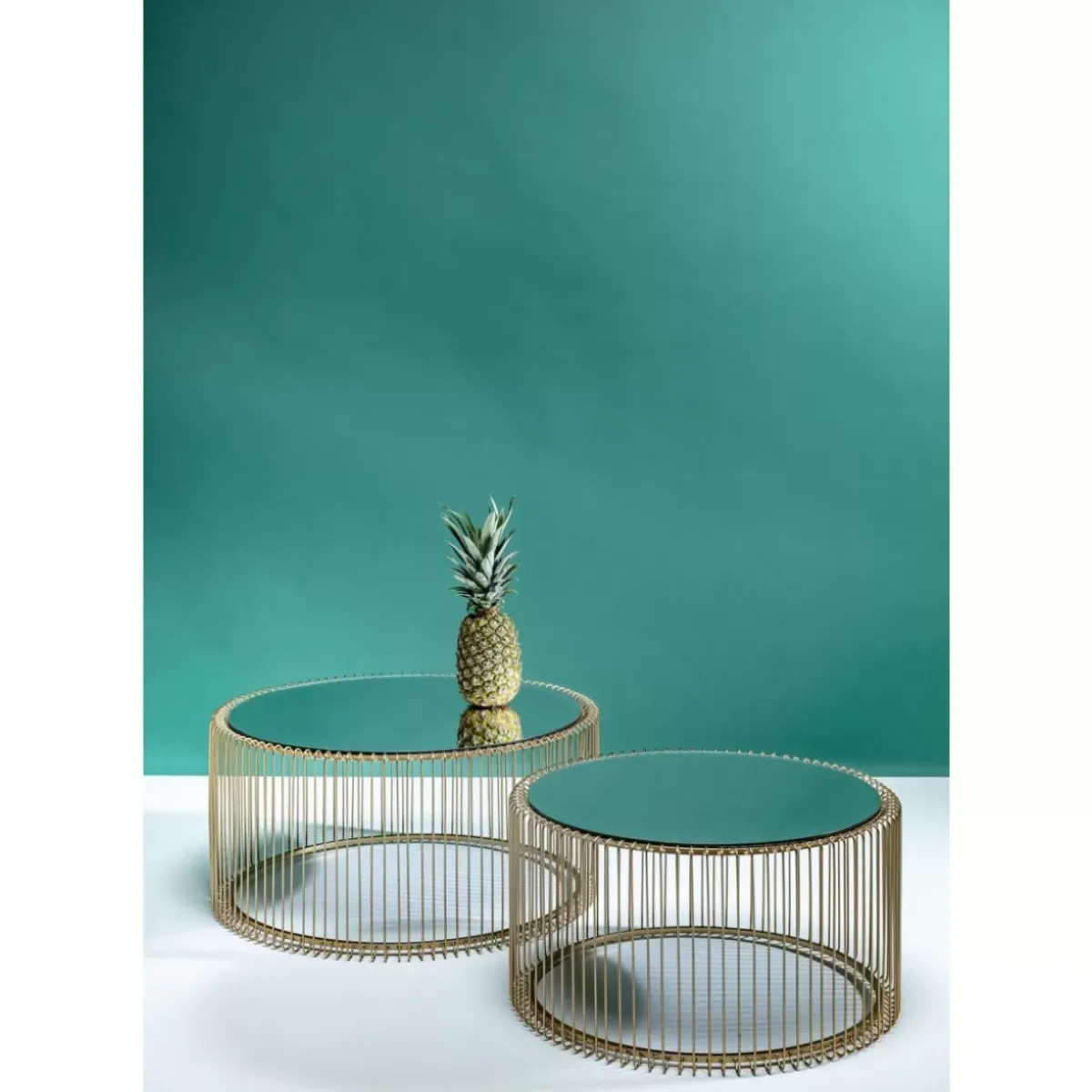 KARE Design Couchtisch Wire Messing (2/Set)- Tische