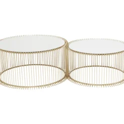 KARE Design Couchtisch Wire Messing (2/Set)- Tische