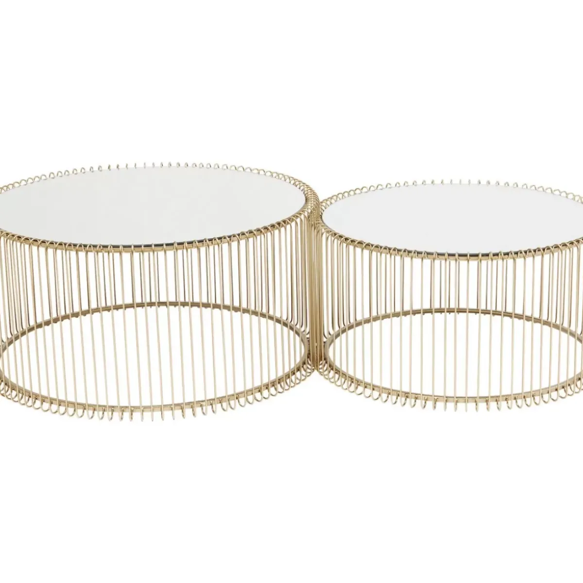 KARE Design Couchtisch Wire Messing (2/Set)- Tische