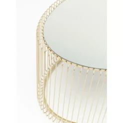 KARE Design Couchtisch Wire Uno Brass 60X90Cm- Tische