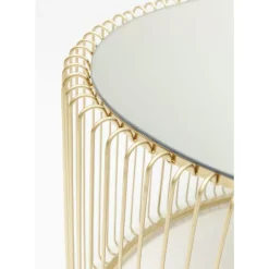 KARE Design Couchtisch Wire Uno Brass 60X90Cm- Tische