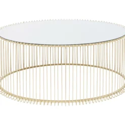 KARE Design Couchtisch Wire Uno Brass 60X90Cm- Tische