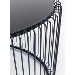 KARE Design Couchtisch Wire Uno Schwarz 60X90Cm- Tische
