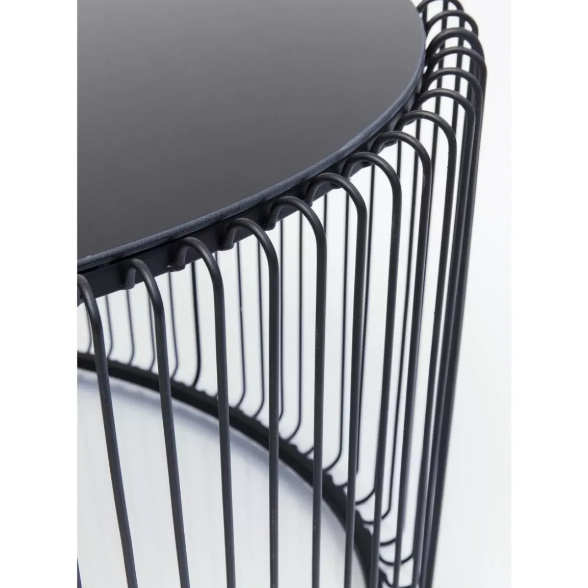 KARE Design Couchtisch Wire Uno Schwarz 60X90Cm- Tische