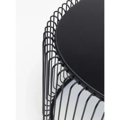 KARE Design Couchtisch Wire Uno Schwarz 60X90Cm- Tische