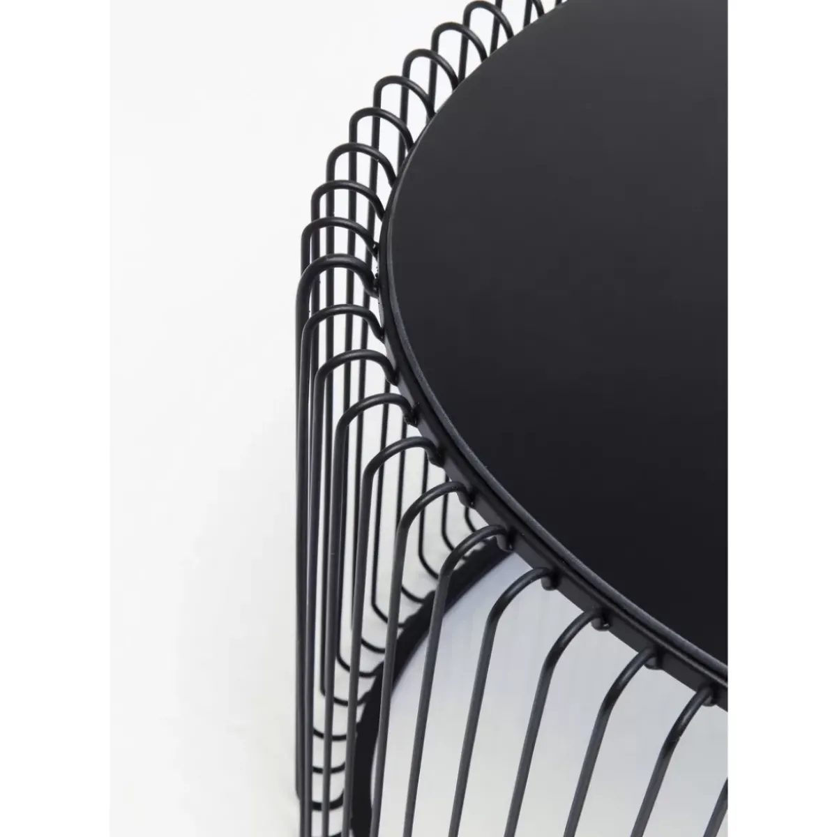 KARE Design Couchtisch Wire Uno Schwarz 60X90Cm- Tische