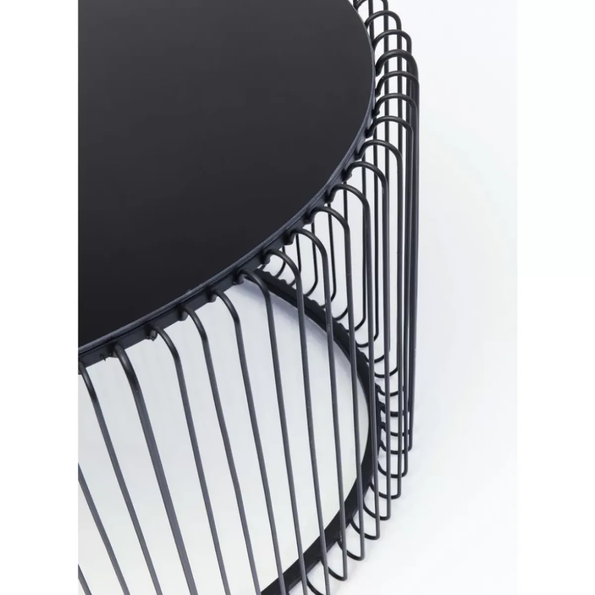 KARE Design Couchtisch Wire Uno Schwarz 60X90Cm- Tische