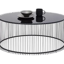 KARE Design Couchtisch Wire Uno Schwarz 60X90Cm- Tische