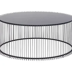 KARE Design Couchtisch Wire Uno Schwarz 60X90Cm- Tische