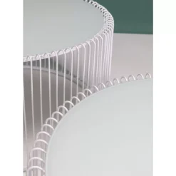 KARE Design Couchtisch Wire White (2/Set)- Tische