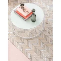 KARE Design Couchtisch Wire White (2/Set)- Tische