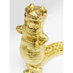 KARE Design Deko Figur Alligator Gold 39Cm- Deko & Geschenkartikel