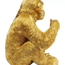 KARE Design Deko Figur Baby Ape Gold 53- Deko & Geschenkartikel