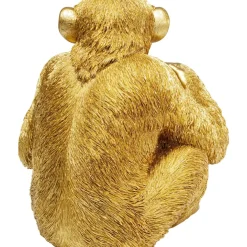 KARE Design Deko Figur Baby Ape Gold 53- Deko & Geschenkartikel