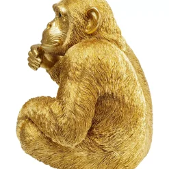 KARE Design Deko Figur Baby Ape Gold 53- Deko & Geschenkartikel