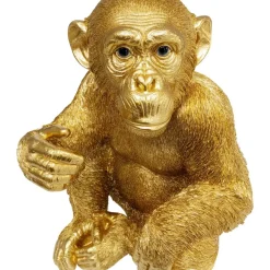 KARE Design Deko Figur Baby Ape Gold 53- Deko & Geschenkartikel
