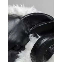 KARE Design Deko Figur Bathilde Ram Weis 78Cm- Deko & Geschenkartikel