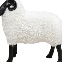 KARE Design Deko Figur Bathilde Ram Weis 78Cm- Deko & Geschenkartikel