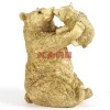 KARE Design Deko Figur Bear Lucky Mom Gold 27Cm- Deko & Geschenkartikel